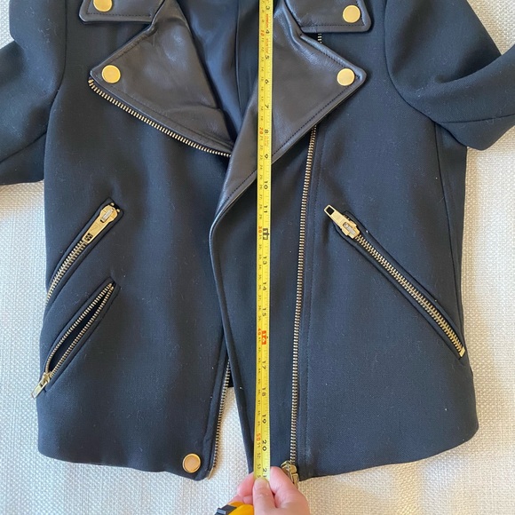 Zara unique moto jacket size small - Picture 4 of 6